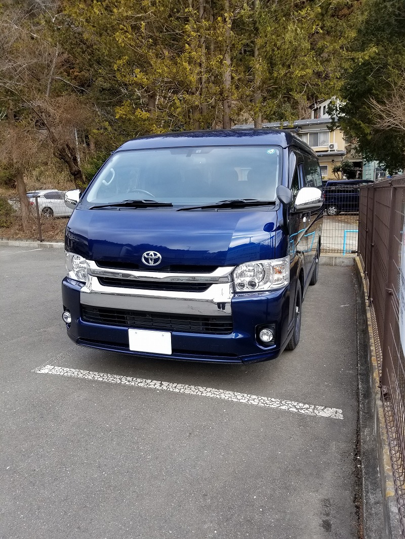 岩手県　リョート さん　ハイエース　ワゴンGL