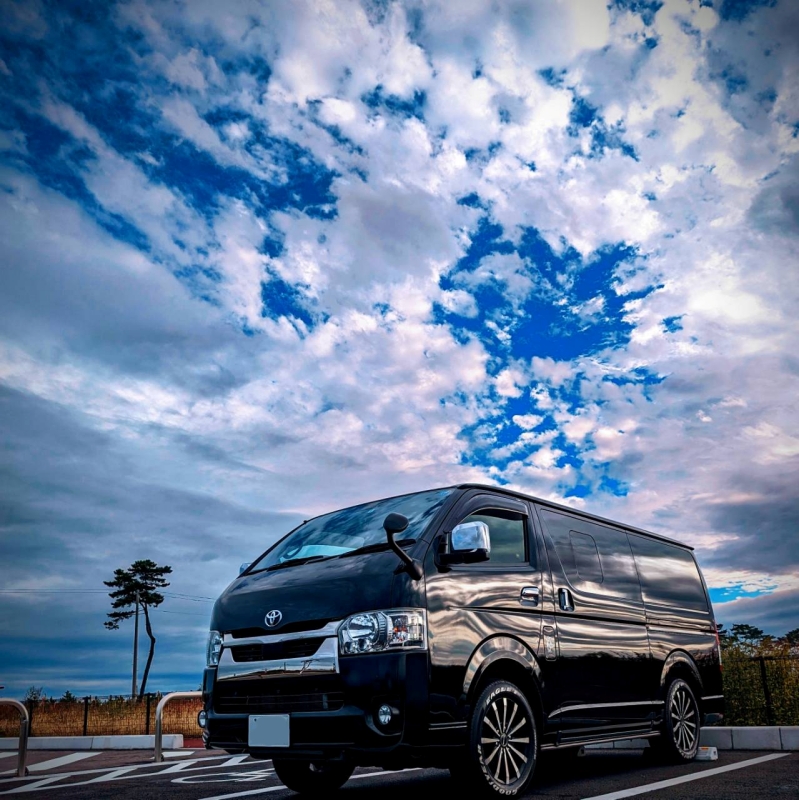 宮城県　KAYA さん　ハイエースバン