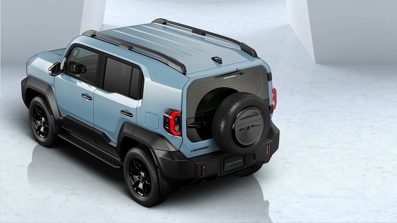 ランクルFJ 角目 プロトタイプ(リア上から)