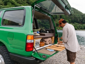 ランクル８０ランドクルーザー８０ 丸目換装：FD-classic８６