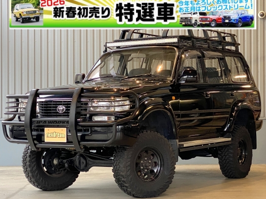 ランクル８０リフトアップ　ラック