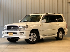 ランドクルーザー１００ アウトドア　SUV　丸目