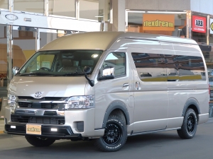 ハイエースＷ車中泊　キャンピング仕様　オフロード