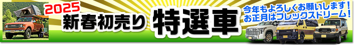 flexdream 新春初売り特選車2025