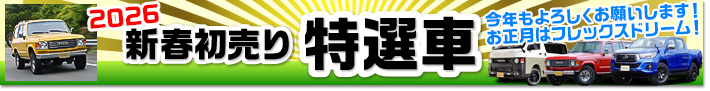 flexdream 新春初売り特選車2026